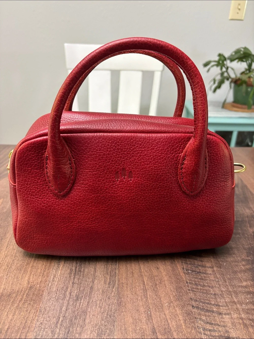 Portland Leather Grace bag. Large Chili red. New never carried. - Picture 1 of 4